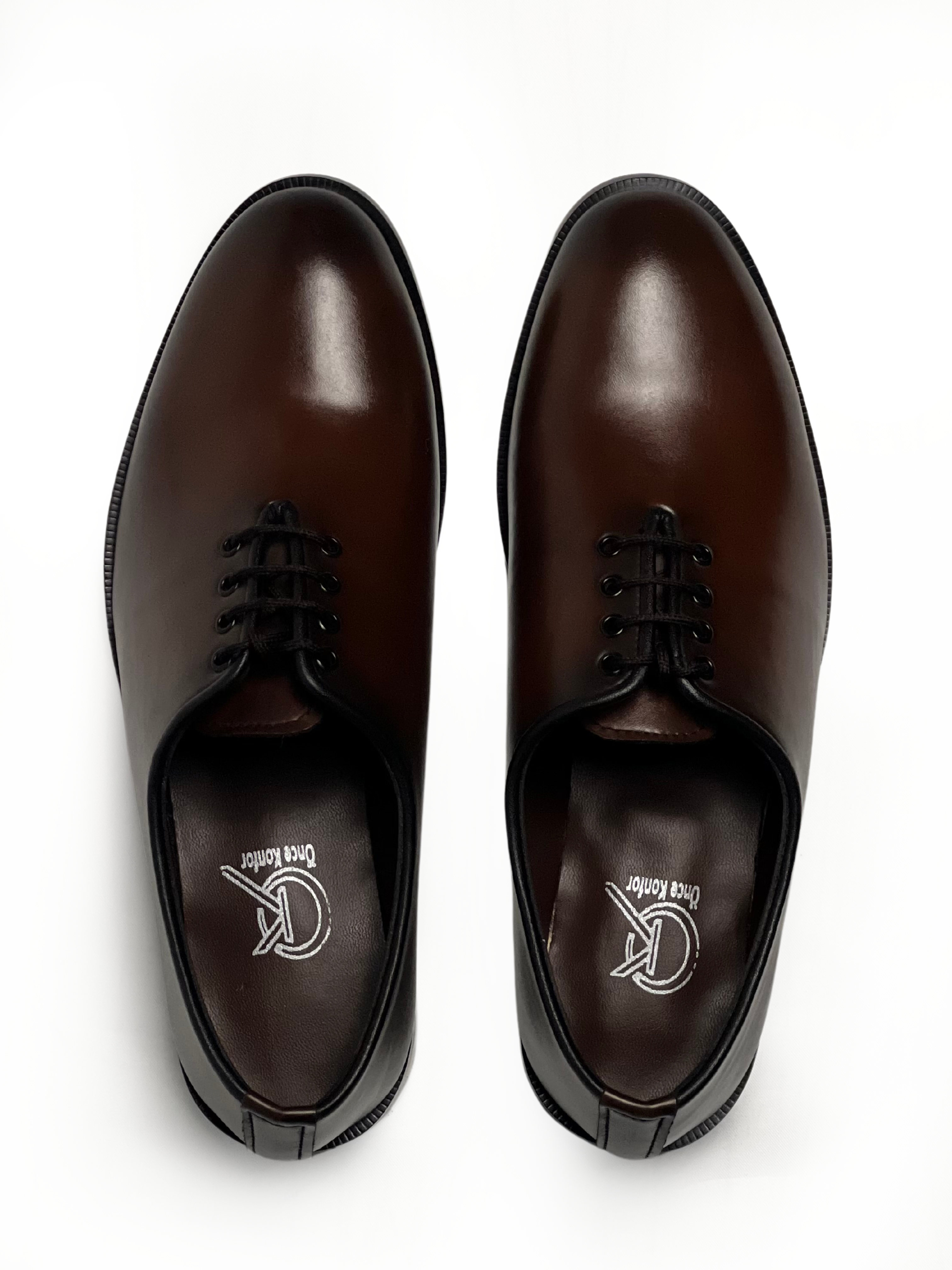 Plain Laced Brown Shoes