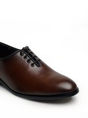 Plain Laced Brown Shoes