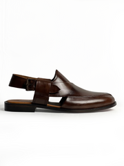 Plain Brown Chappal