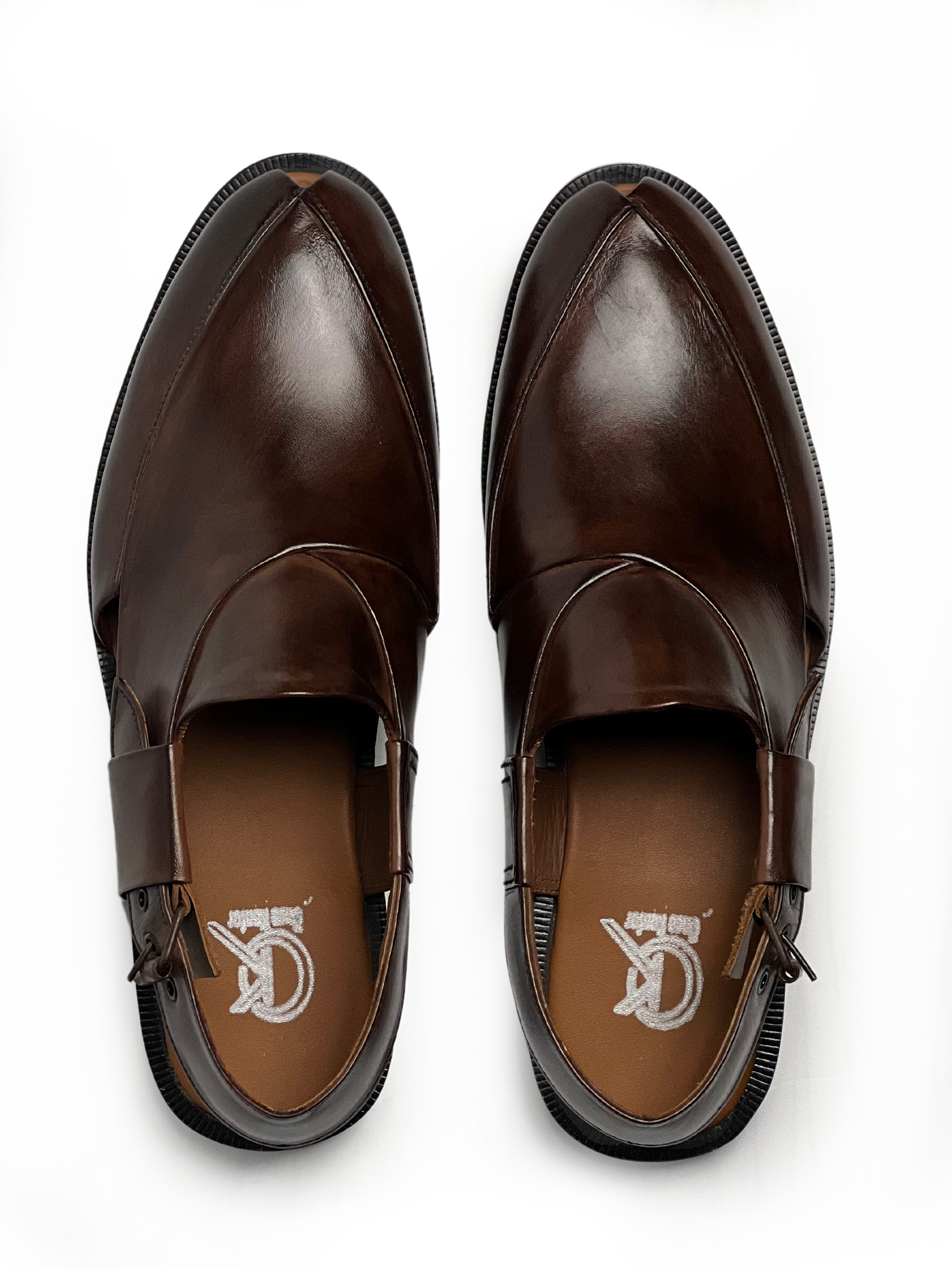 Plain Brown Chappal