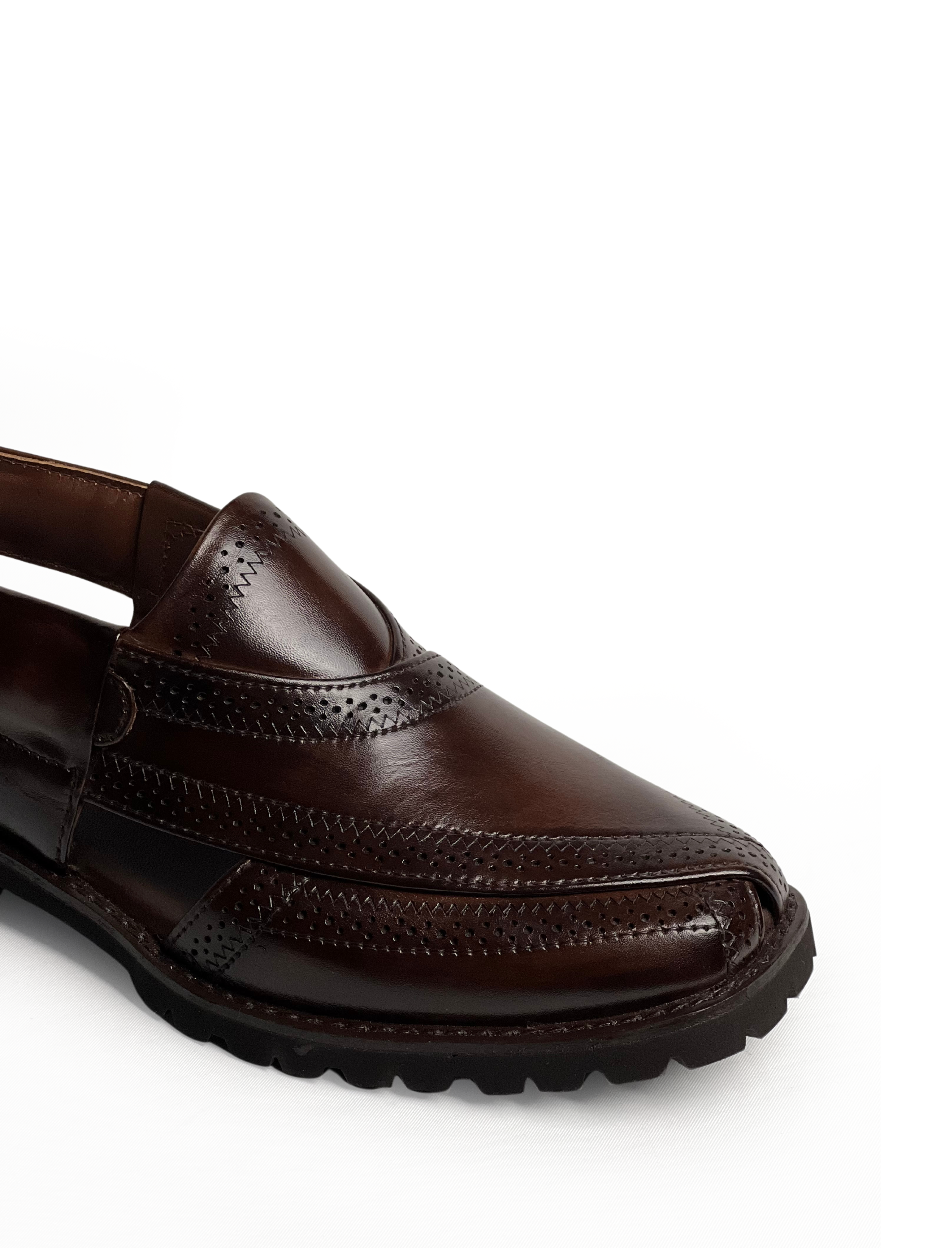 Double Tone Peshawri Chappal