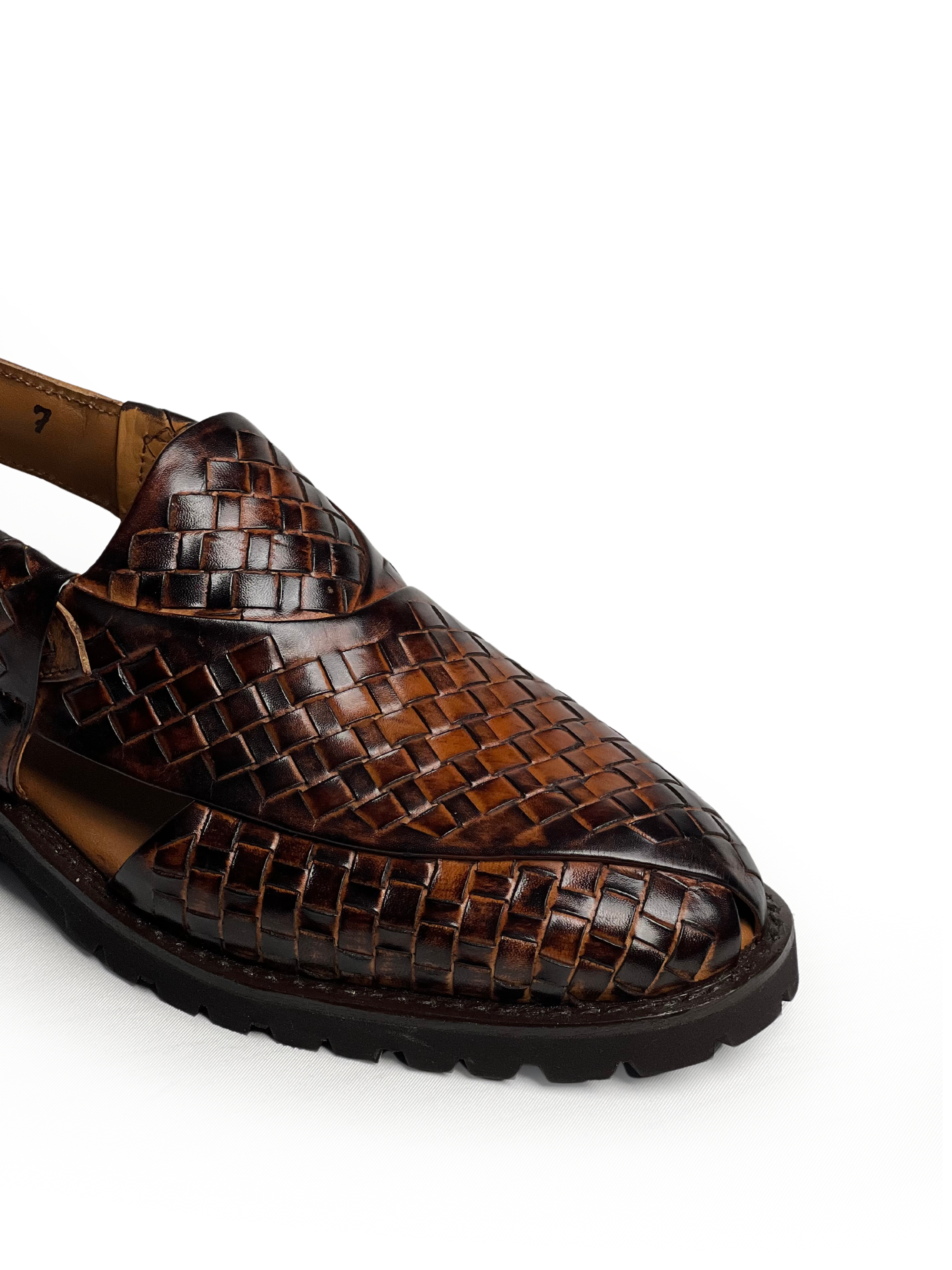 Braided Brown Chappal