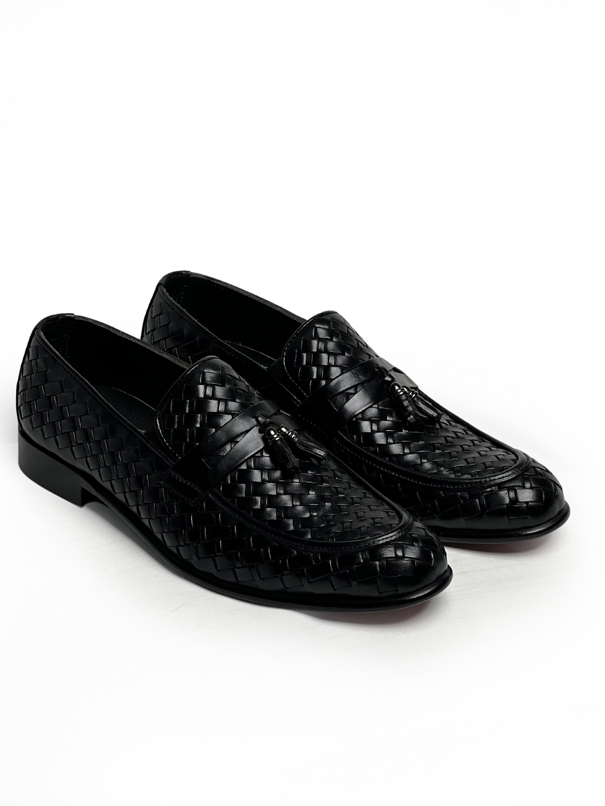 Tassel Slip-ons Black