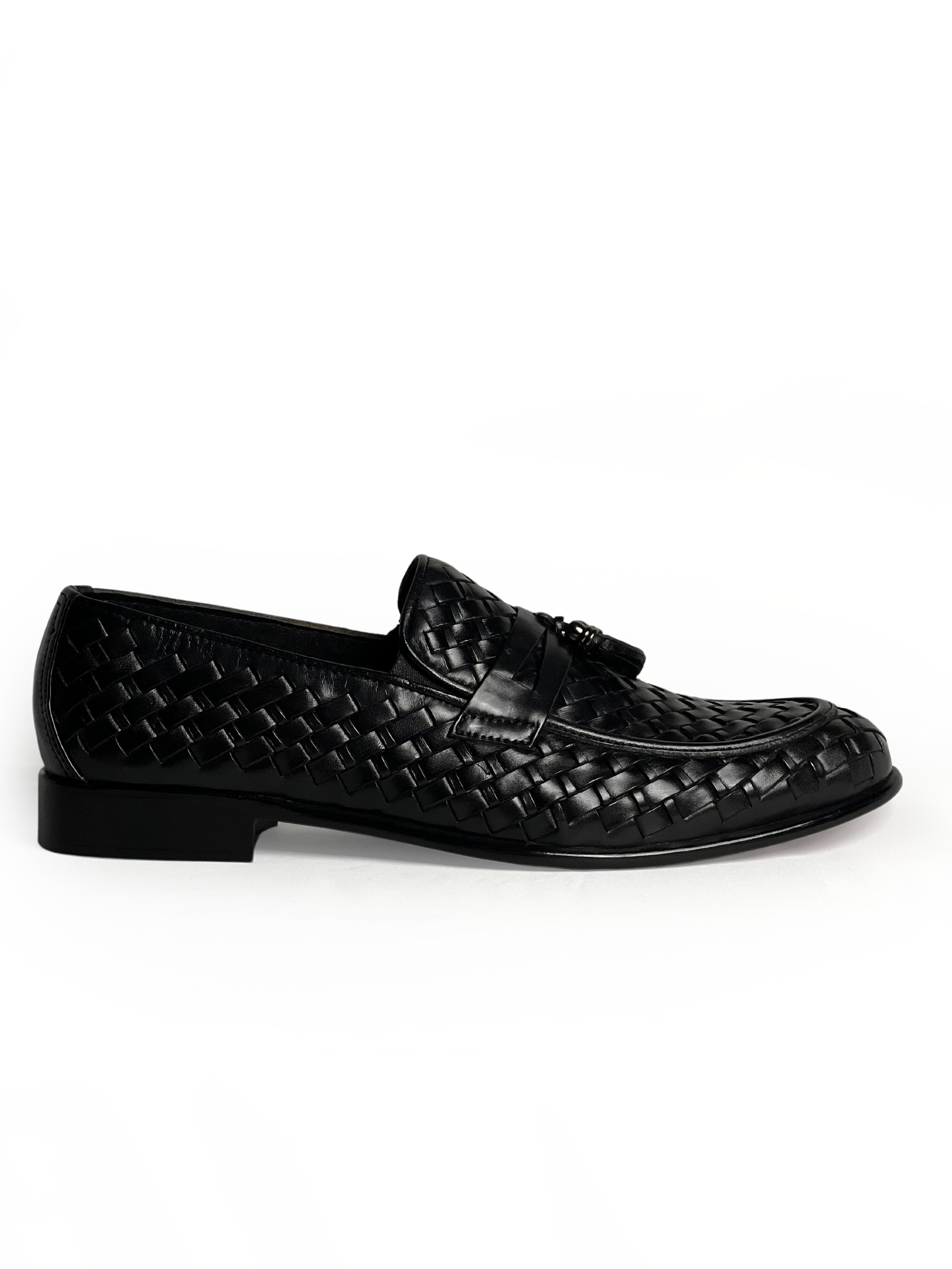 Tassel Slip-ons Black