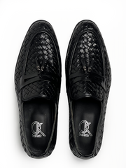 Tassel Slip-ons Black