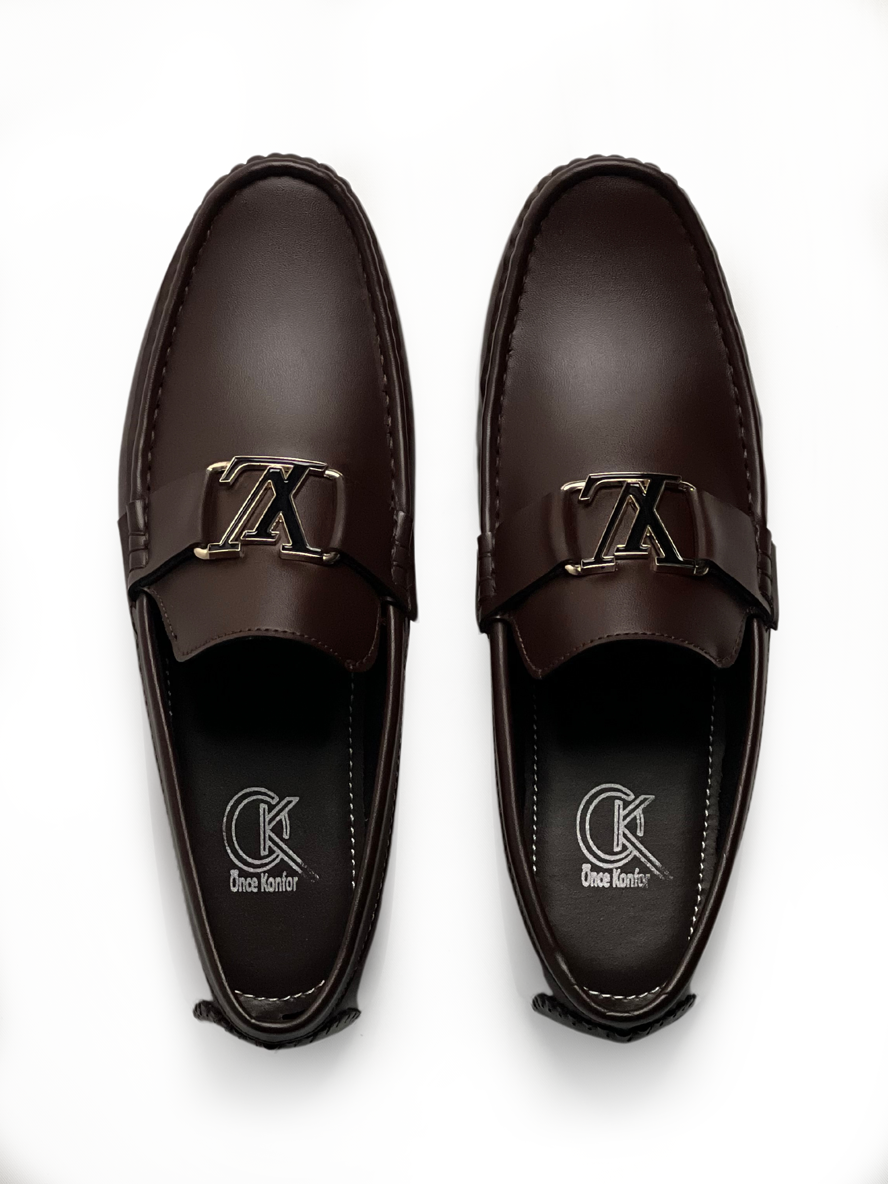 LV Brown Loafers