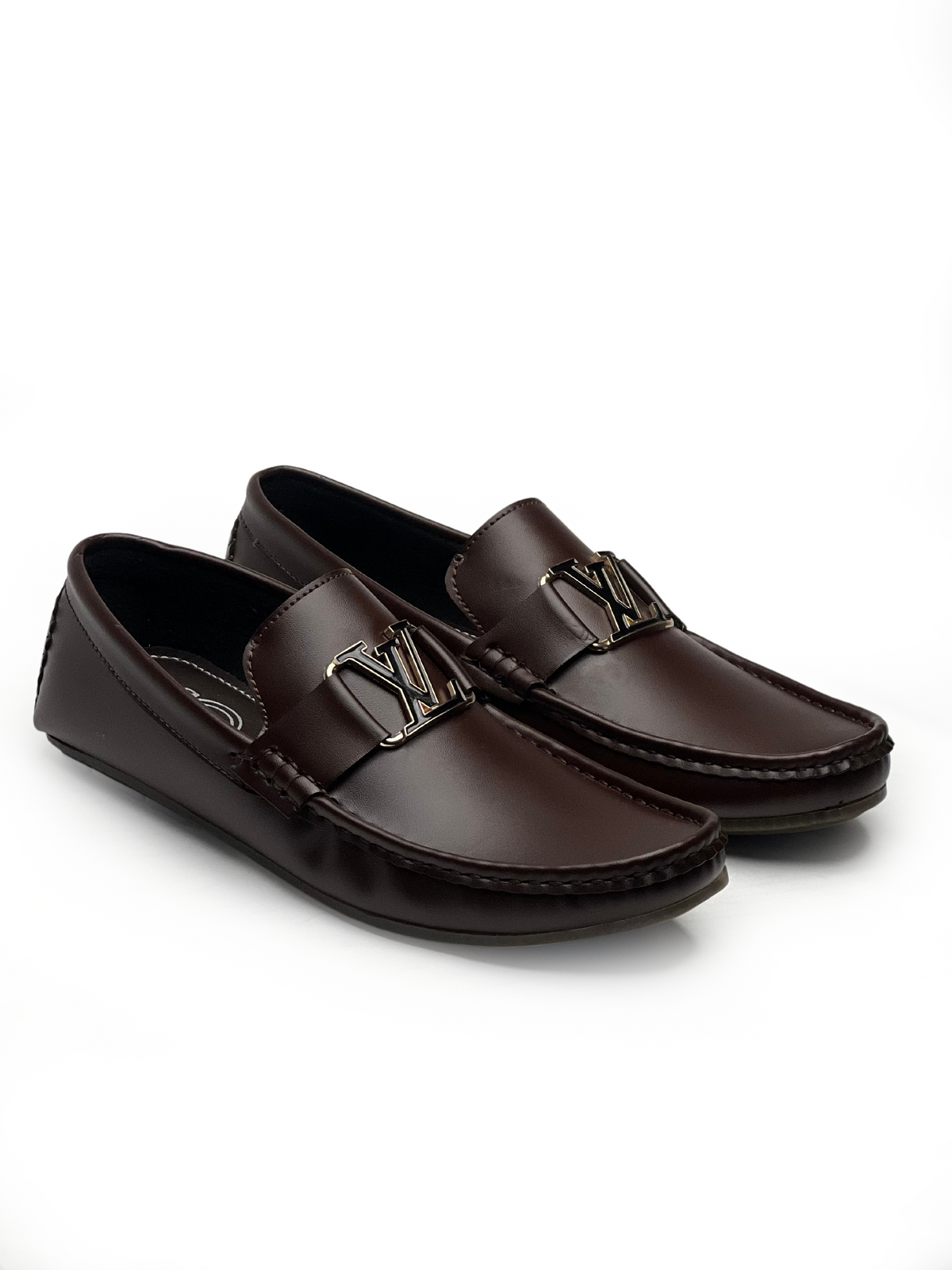 LV Brown Loafers