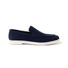 Vibrant Suede Loafer - Blue