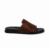 Braided Brown Slipper
