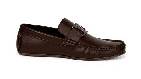 Brown LV Loafers 1